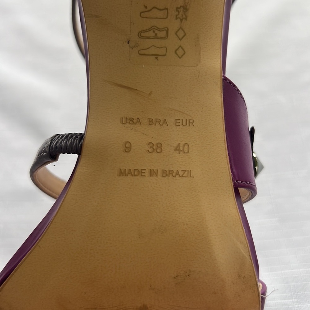 Lucho Sandals, Raspberry - Picture 5 of 7